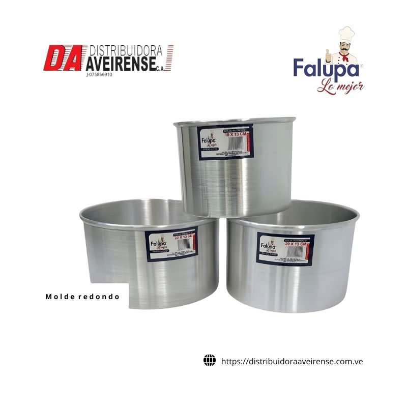 M o l d e R e d o n d o 18x13 Alto